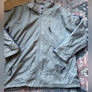 Nike Men's Light Gray Full-Zip Jacket